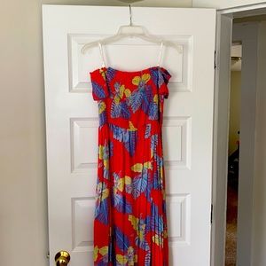 Lulus strapless maxi, size m